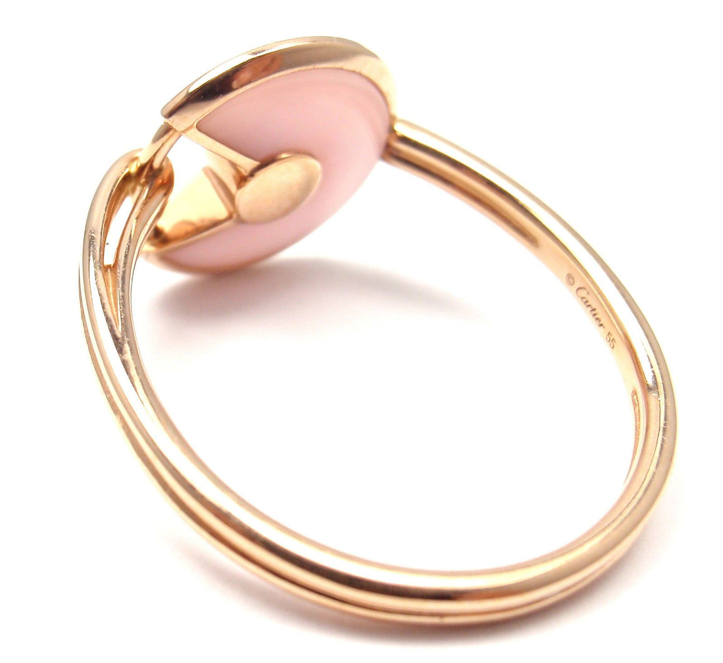 KDY-B4217600 bezel set round lucky amulet 12mm ring