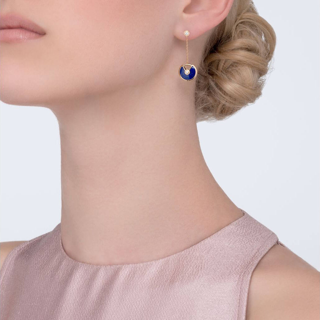 KDY-B8301232 12mm disc round lucky amulet guest version earrings