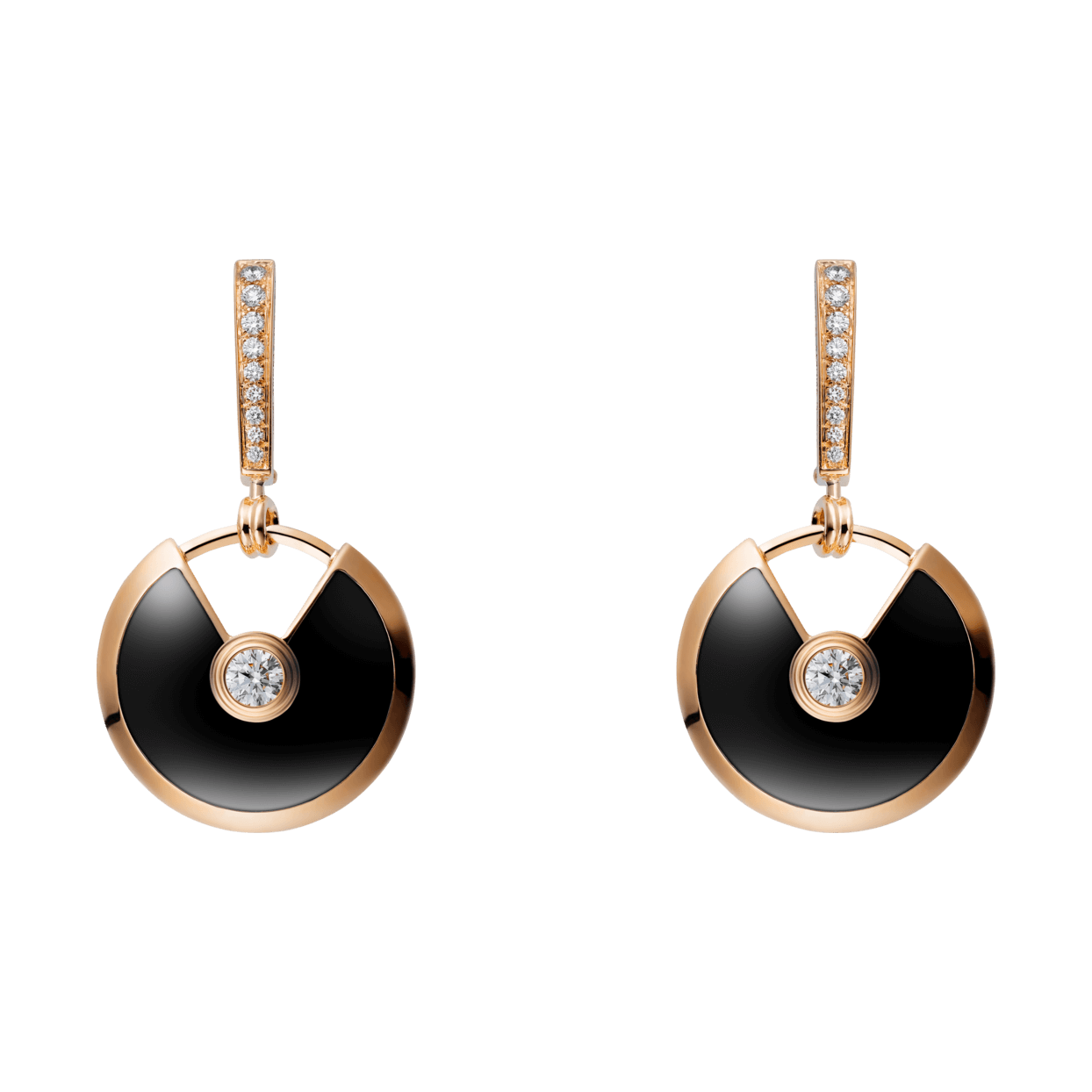 KDY-B8301222 17mm round lucky charm earrings