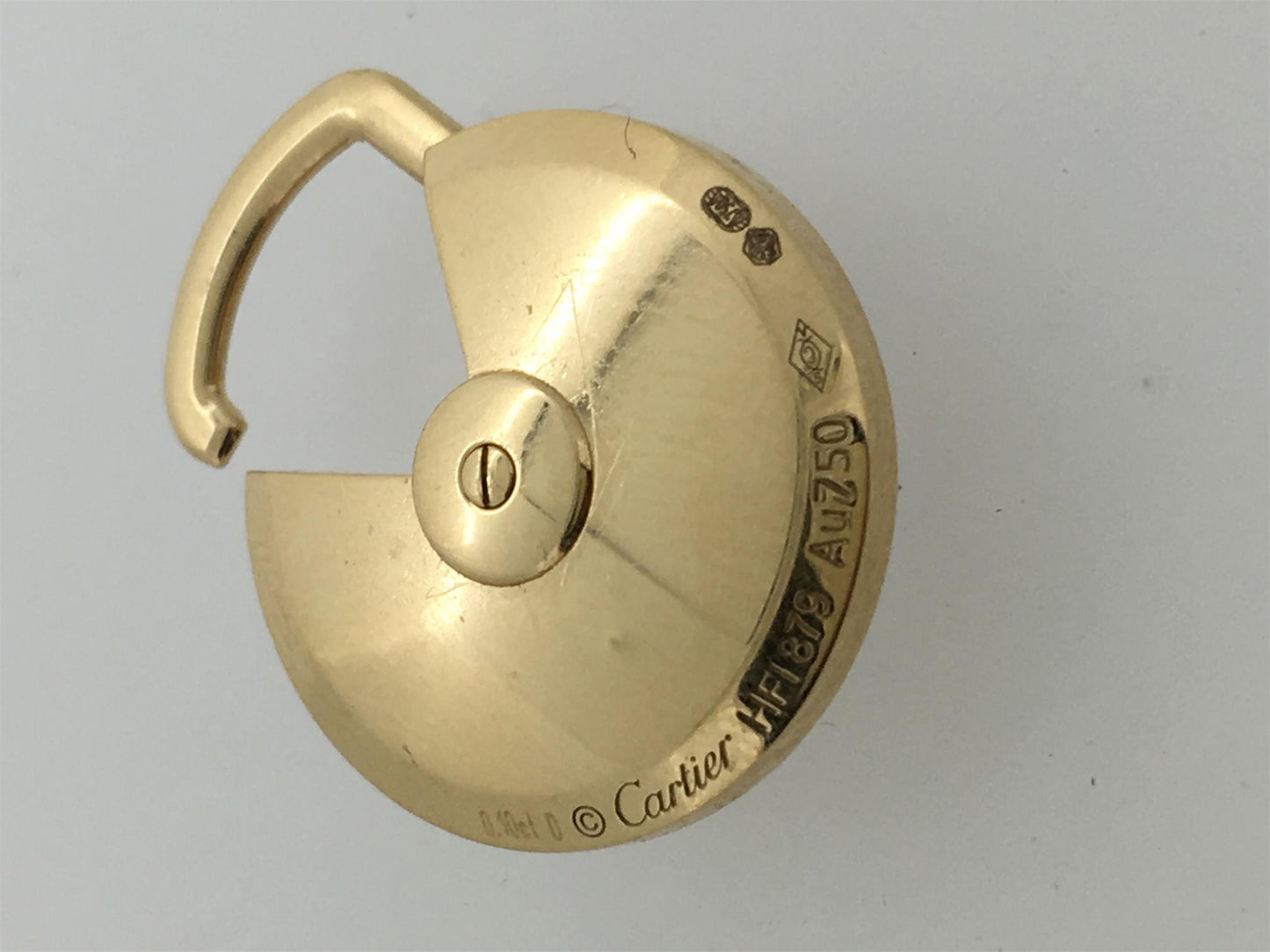 KDY-B7224521 disc round lucky amulet 17mm (guest version) pendant