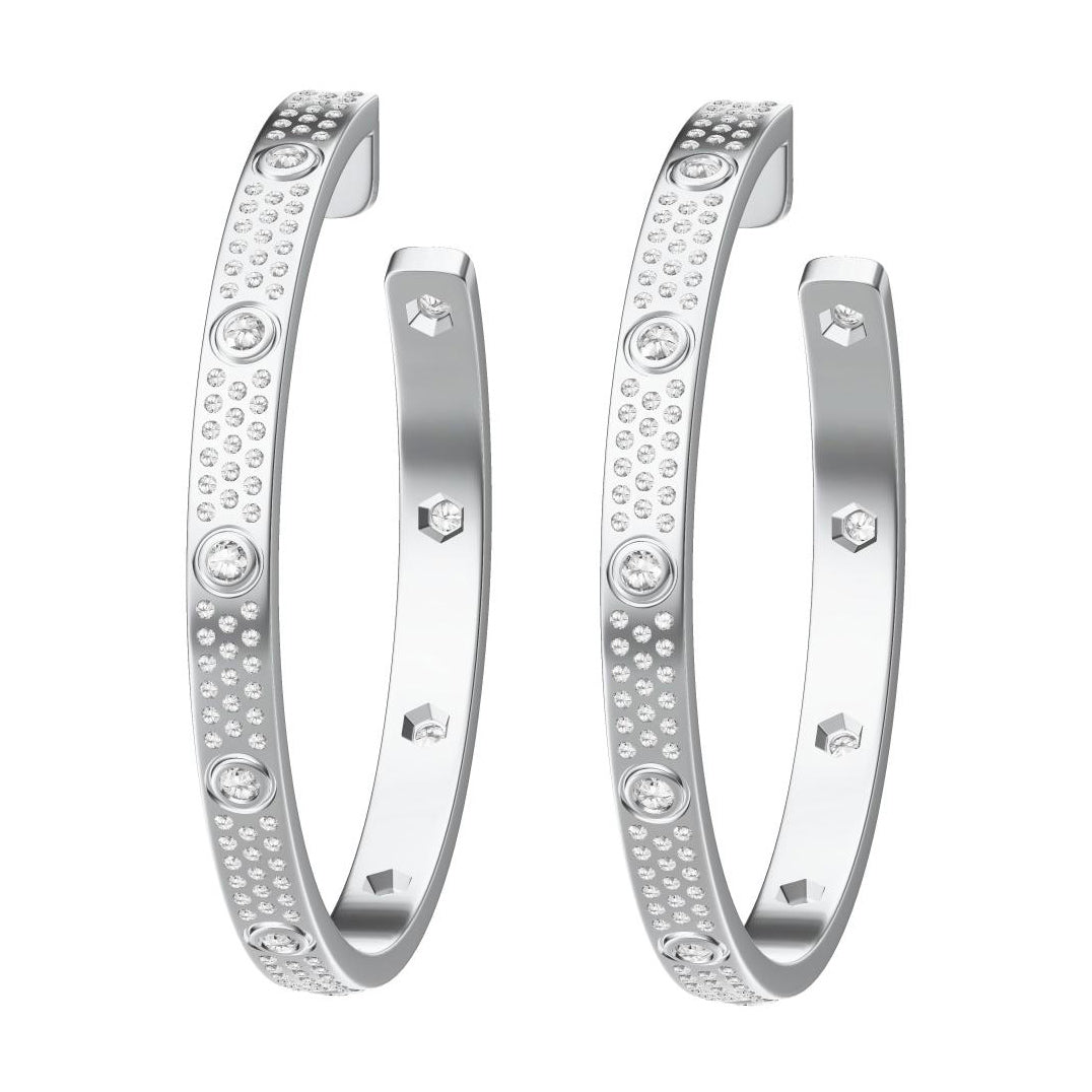 KDY-B1552537 screw large earrings full of diamond earrings