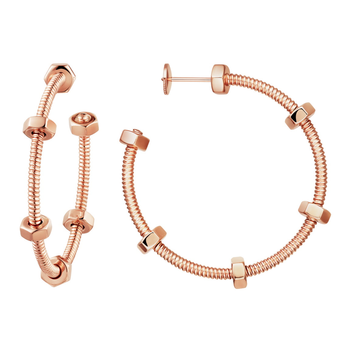 KDY-B8301408 screw earrings C-shaped earrings