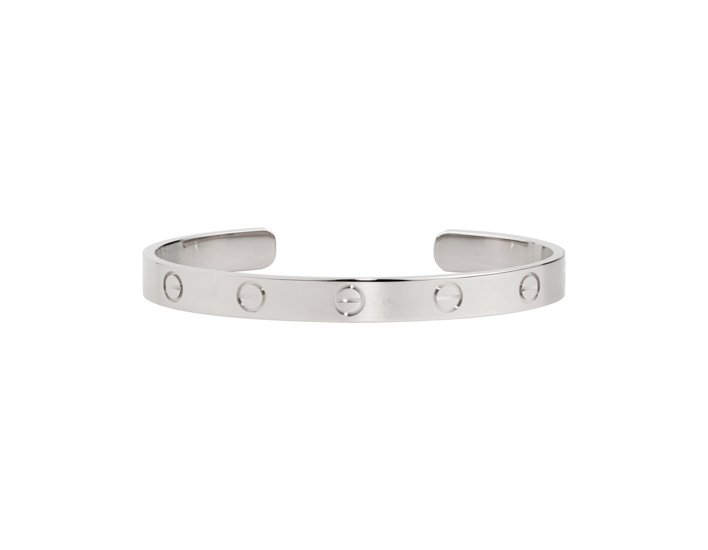 KDY-B6032417 light gold screw open bracelet