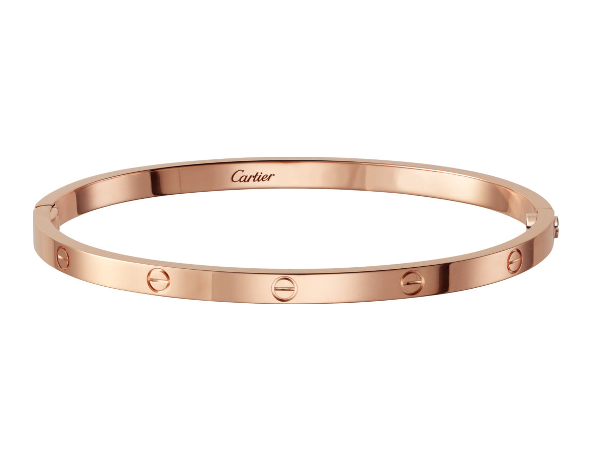 KDY-B6047417 narrow version screw customer version light gold bracelet