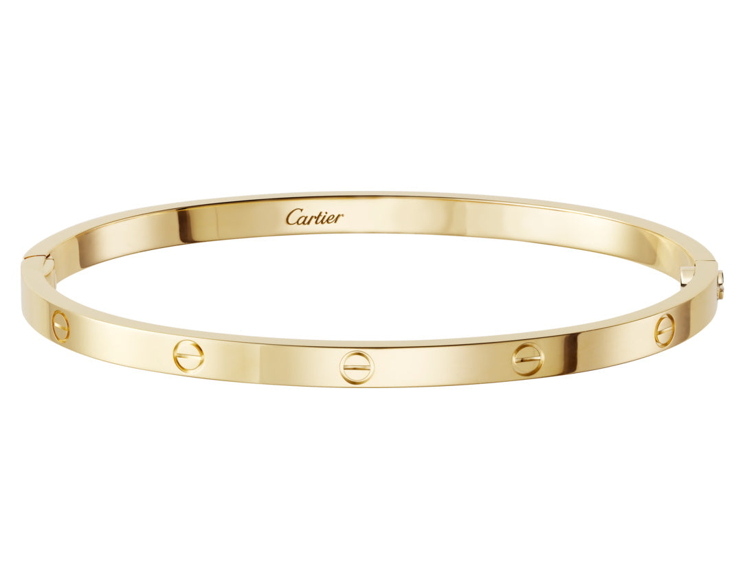 KDY-B6047417 narrow version screw customer version light gold bracelet