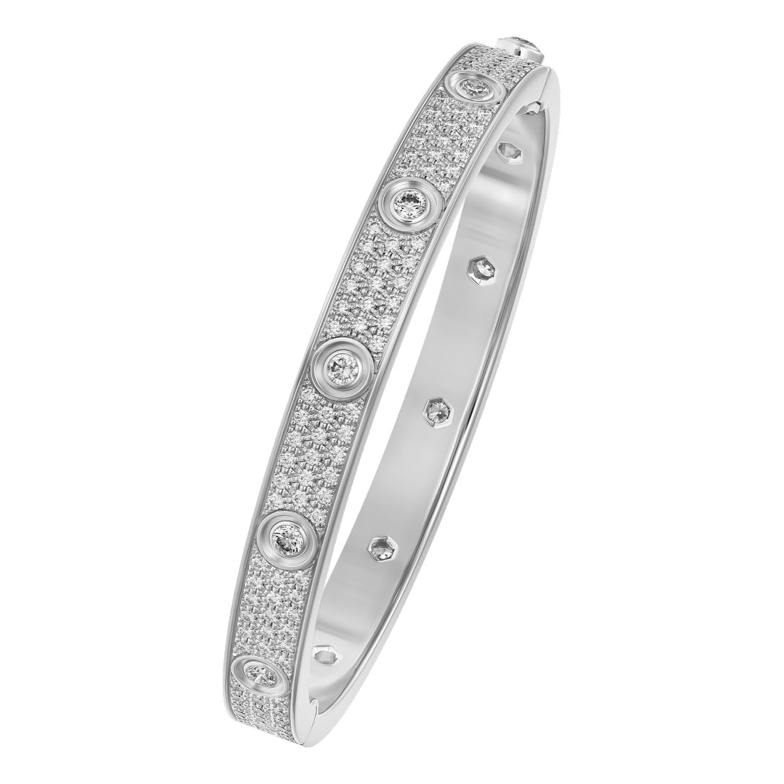 KDY-N6033602 screw wide version gypsophila bracelet