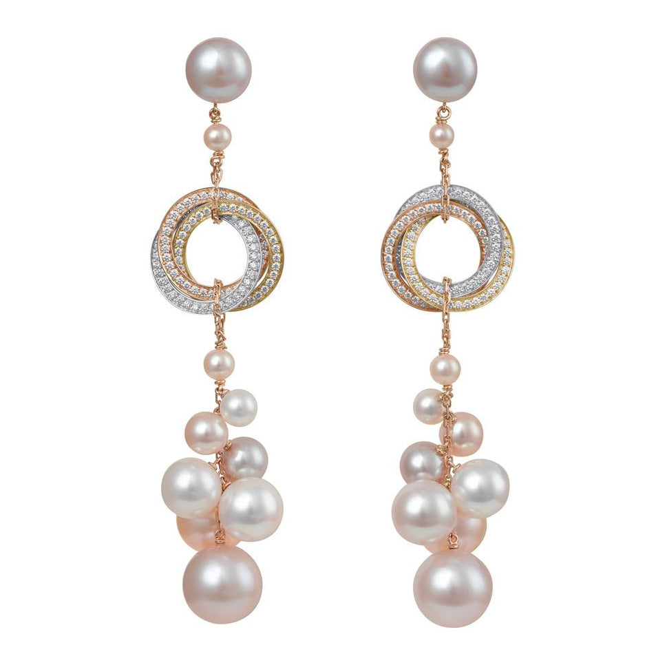 KDY-N8050100 three-color earrings