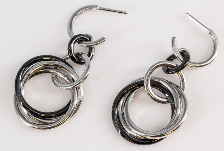KDY-N8500300 three-ring color earrings