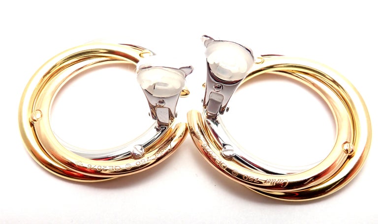 KDY-N8045100 three-ring three-color earrings and earrings