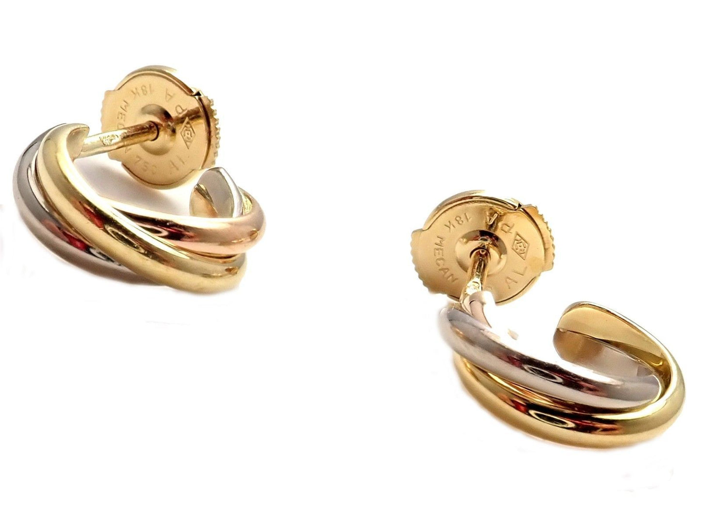 KDY-B8017100 guest version three-ring color earrings and ear clips