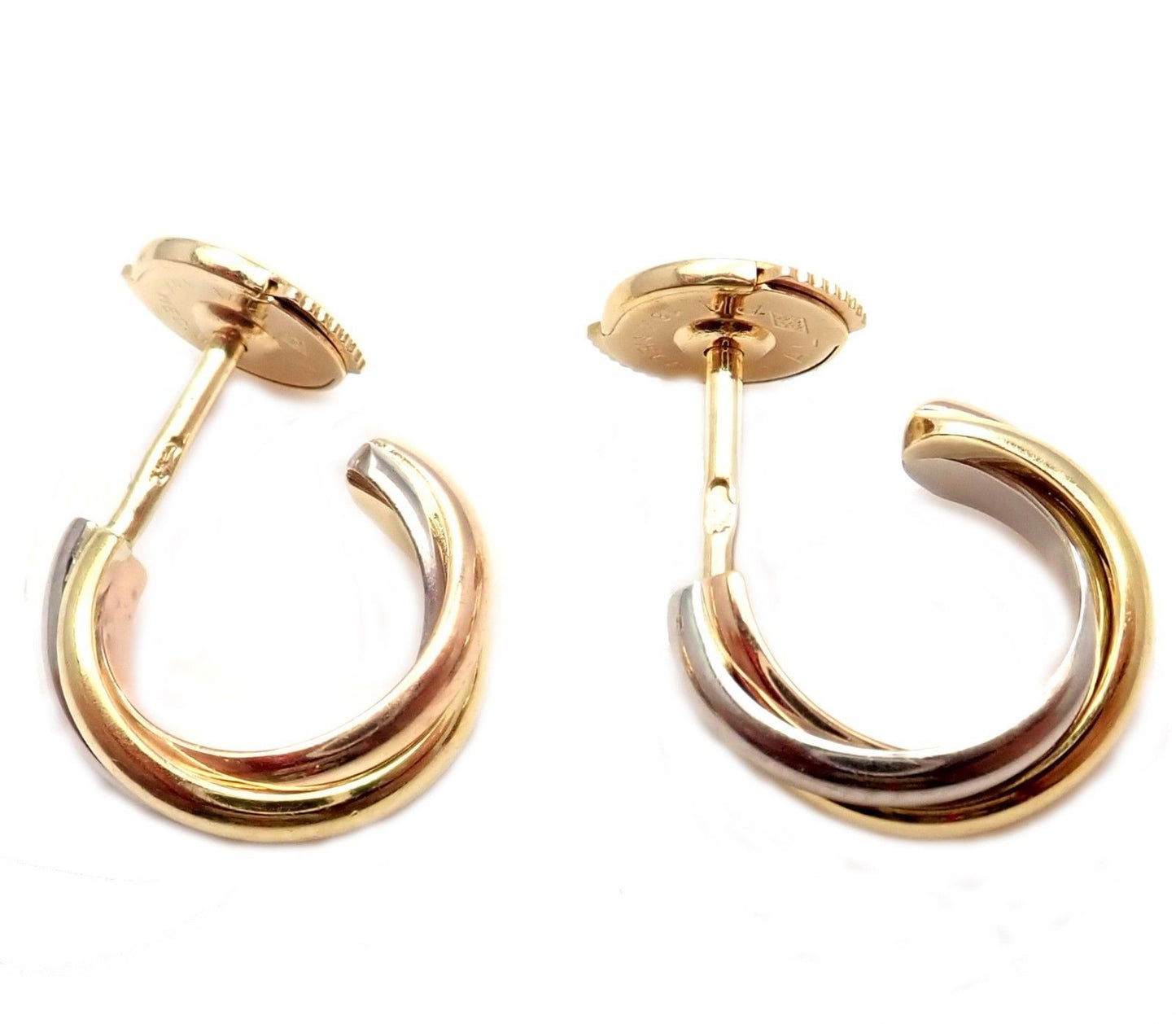 KDY-B8017100 guest version three-ring color earrings and ear clips