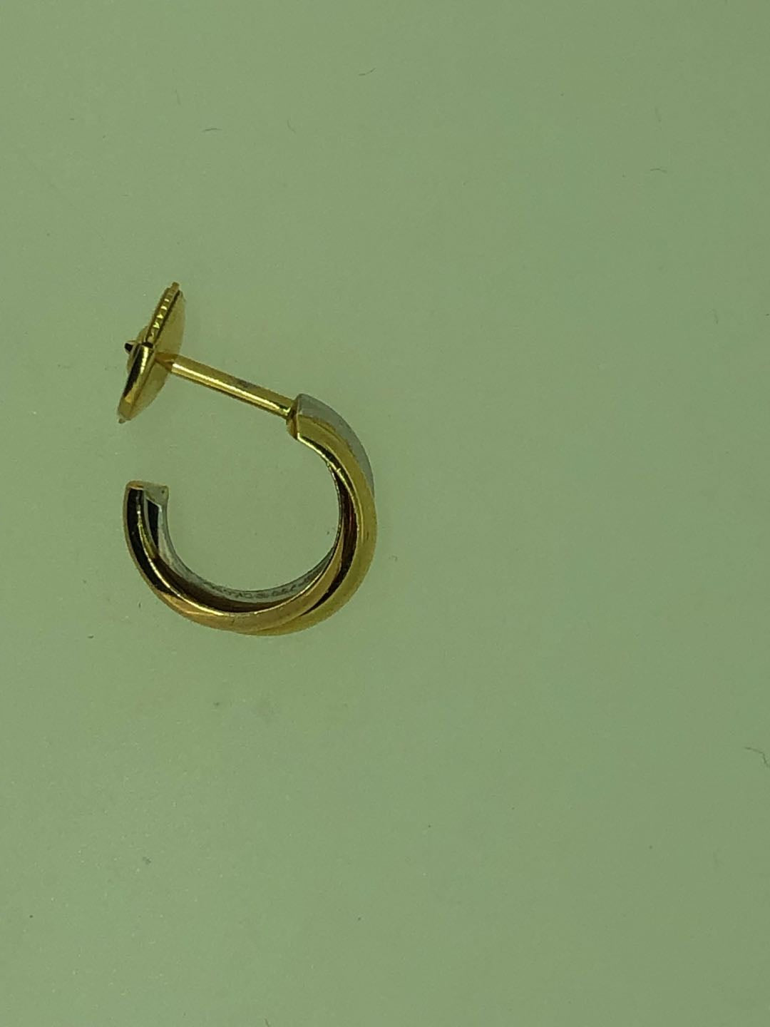 KDY-B8017100 guest version three-ring color earrings and ear clips