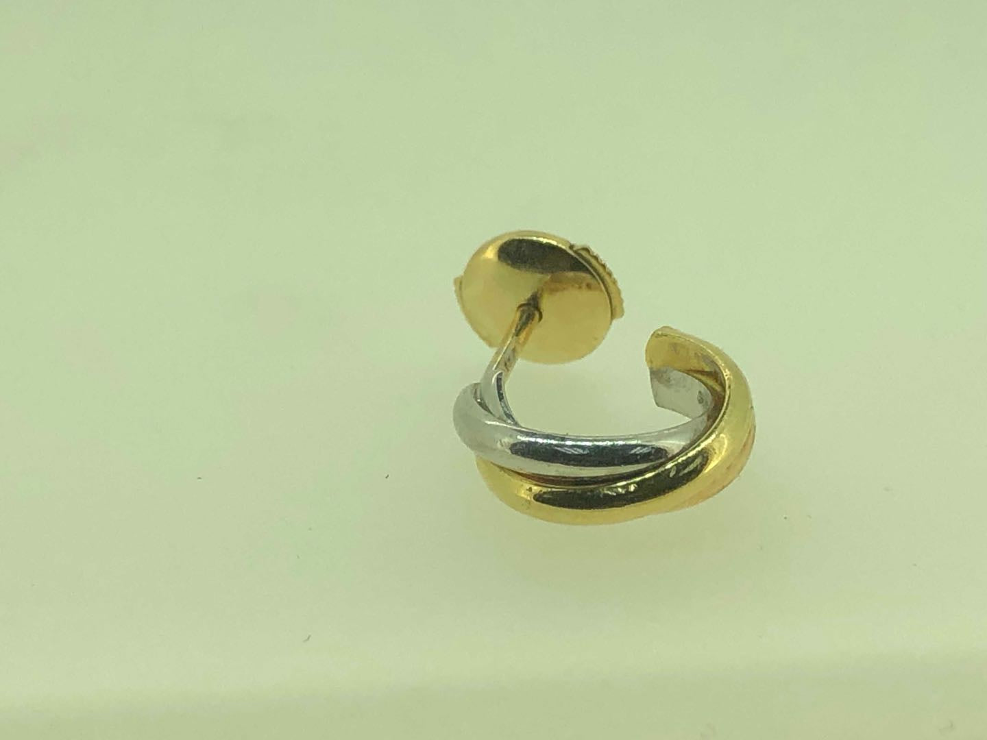 KDY-B8017100 guest version three-ring color earrings and ear clips
