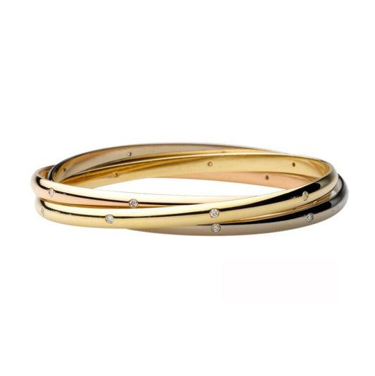 KDY-N6034002 three-ring three-color bracelet
