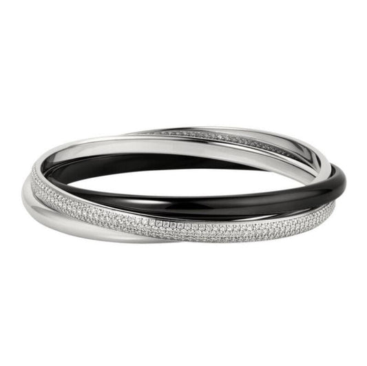 KDY-N6700305 three-ring ceramic bracelet