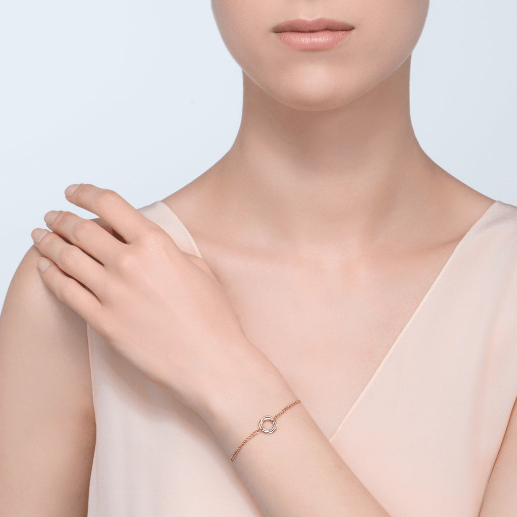 KDY-B6036818 three-ring color-separated bracelet