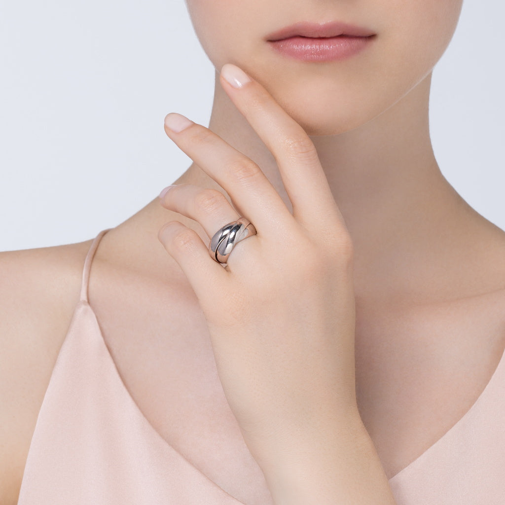 KDY-B4052800 light gold three-ring color ring