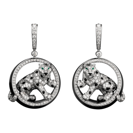 KDY-N8503700 leopard lying hoop earrings guest version