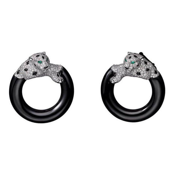 KDY-H8000073 Two-Legged Leopard Earrings