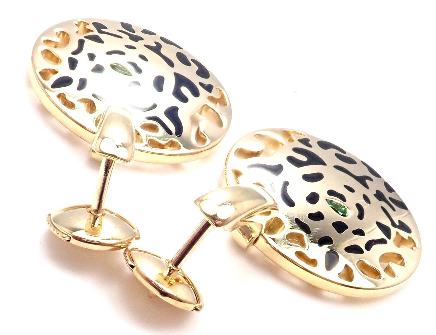 KDY-B8042500 Leopard brand earrings round earrings