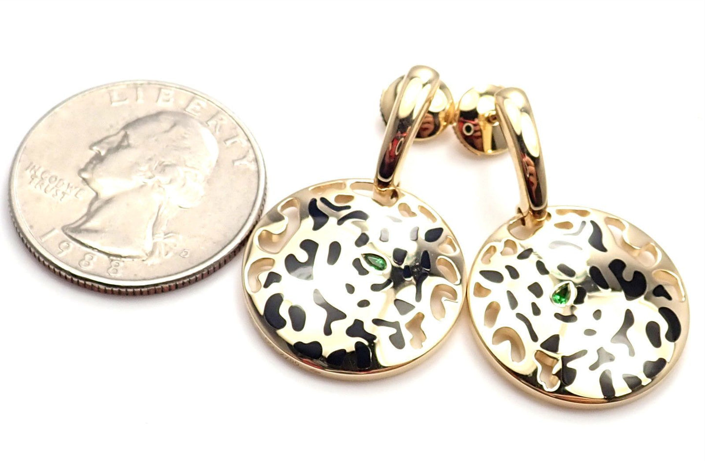 KDY-B8042500 Leopard brand earrings round earrings