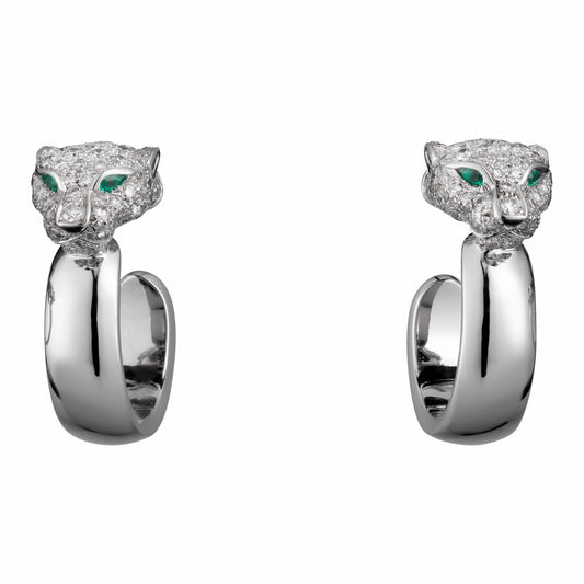 KDY-N8515007 straight leopard head earrings