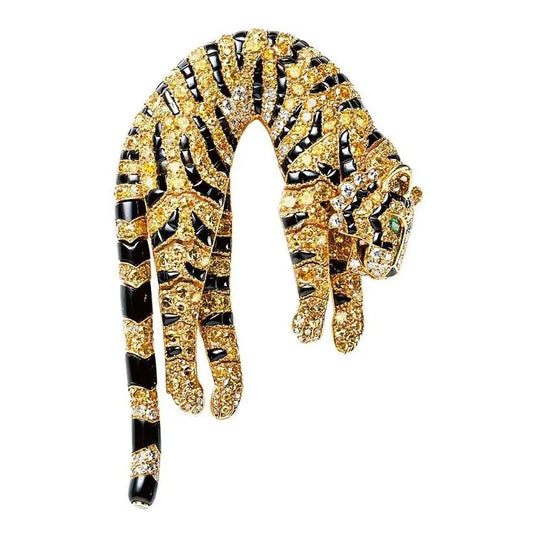 KDY-P6970907 tiger brooch