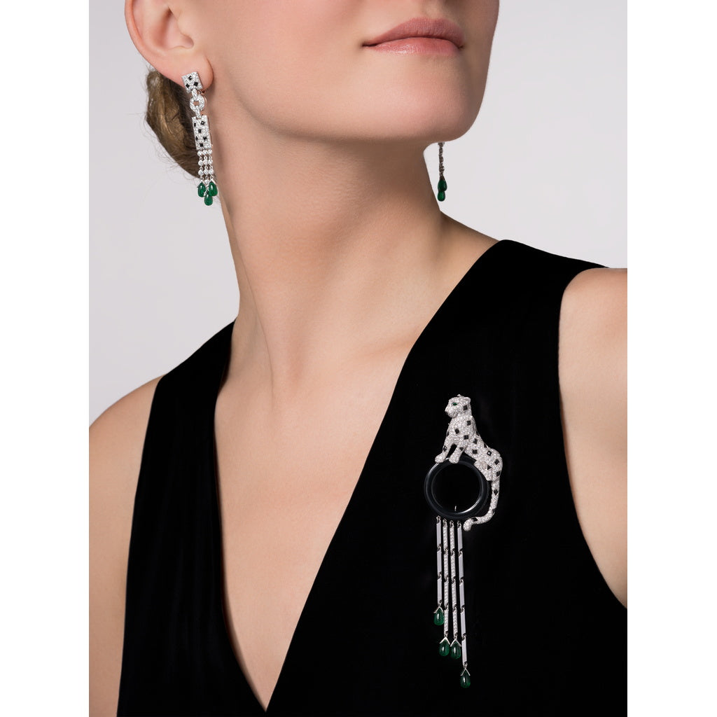 KDY-N5020300圈上豹胸针