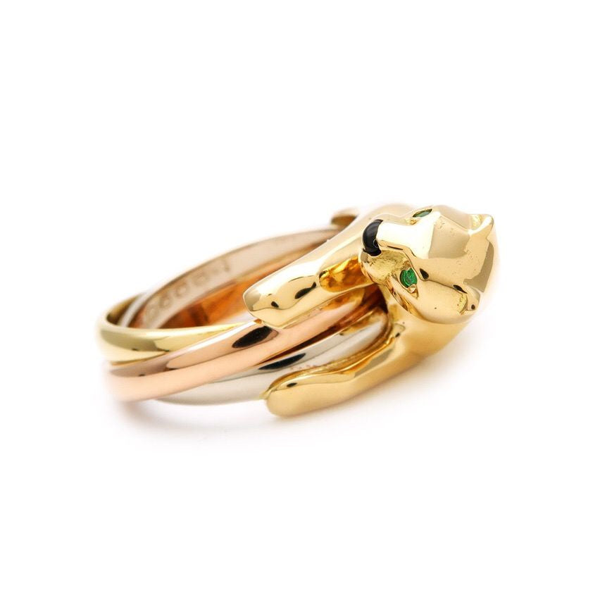KDY-N3933721 three-color ring leopard ring two-legged leopard