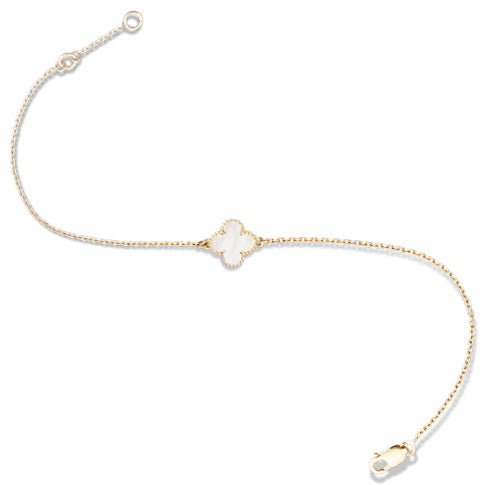 VCARF68801 15mm four-leaf clover bracelet