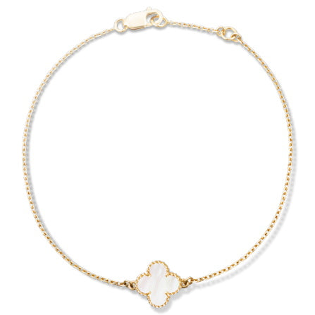 VCARF68801 15mm four-leaf clover bracelet