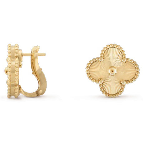 VCARP3JL03 approximately 15mm four-leaf clover ear clip