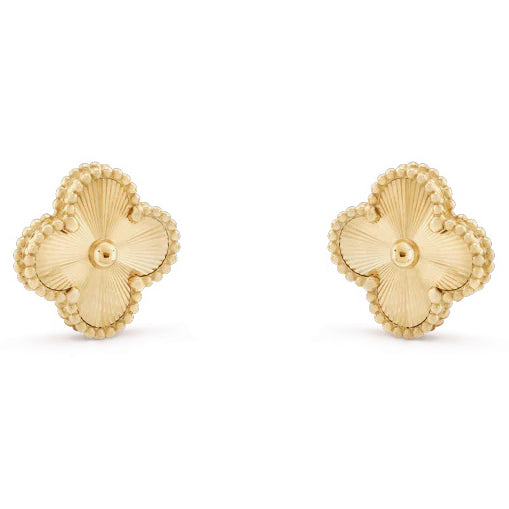 VCARP3JL03 approximately 15mm four-leaf clover ear clip