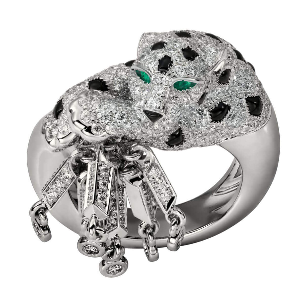 KDY-H4275600 Two-Legged Leopard Ring