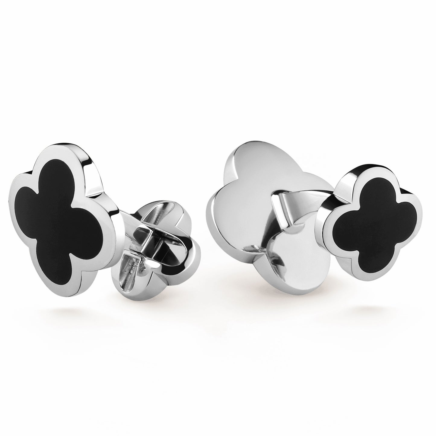 VCARC25000 four-leaf clover (15mm) cufflinks