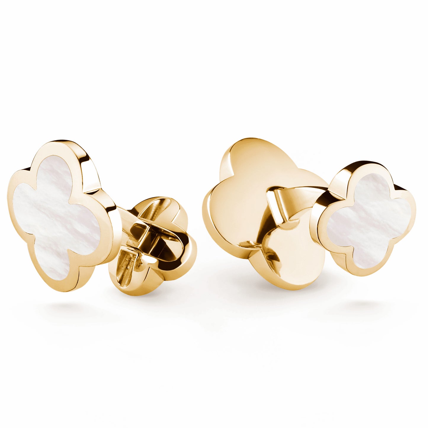 VCARC95000 four-leaf clover (15mm) cufflinks