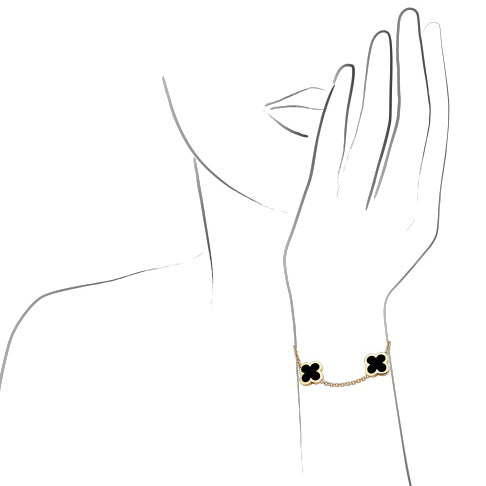 VCARB13400 16mm four-leaf clover 4-flower bracelet