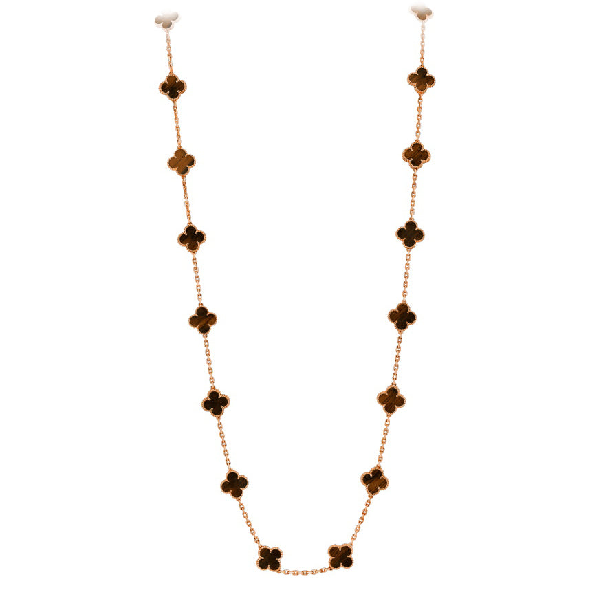 VCARO30R00 15mm four-leaf clover 20 flower necklace