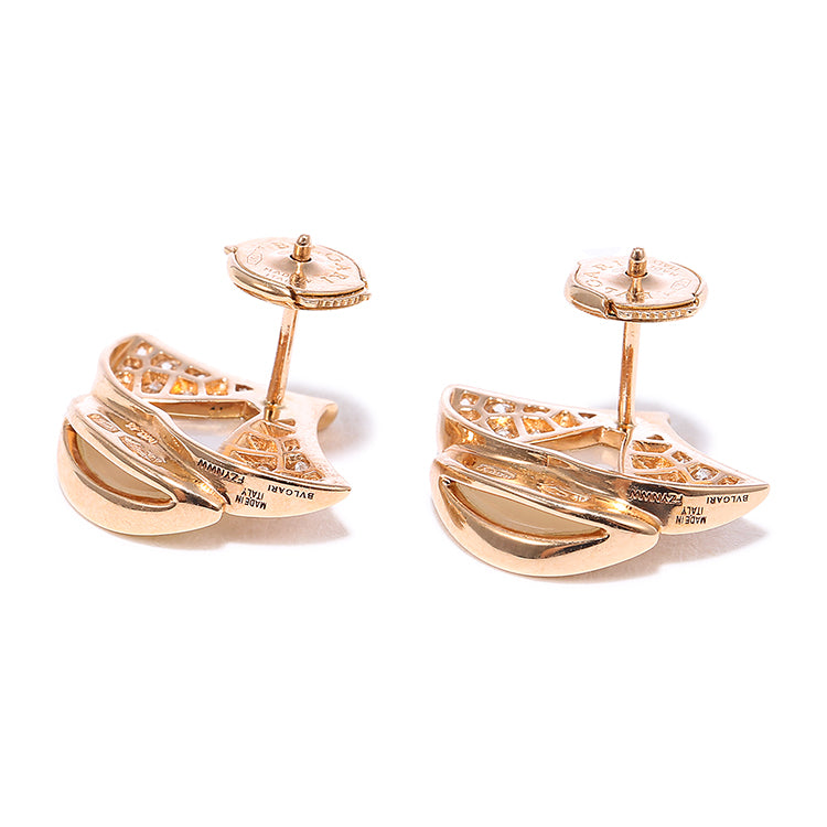 BGL-350483-OR857103 guest version single fan-shaped white shell skirt earrings fan earrings