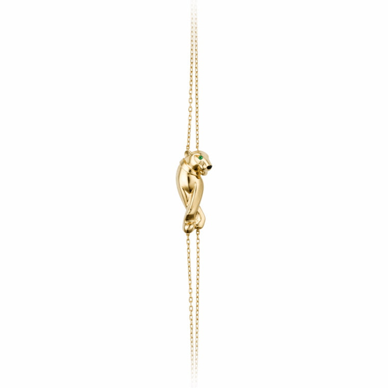 KDY-B6038717 Wishbone Leopard Bracelet