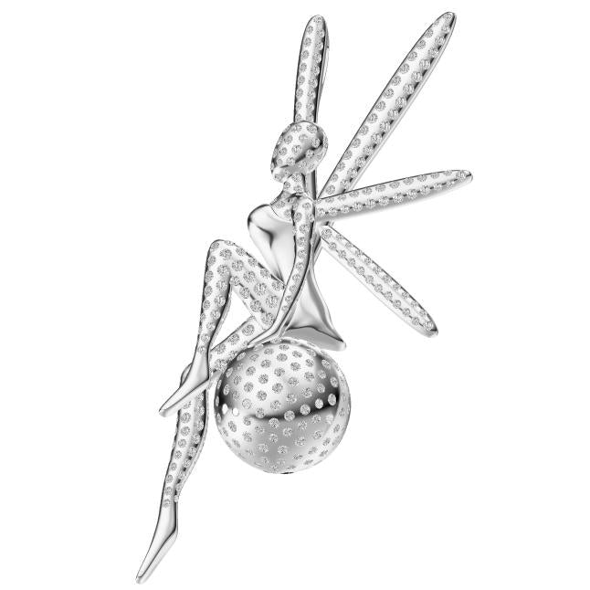 VCA84415318 female elf full diamond pendant