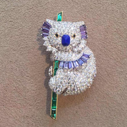 Koalas-1树懒胸针