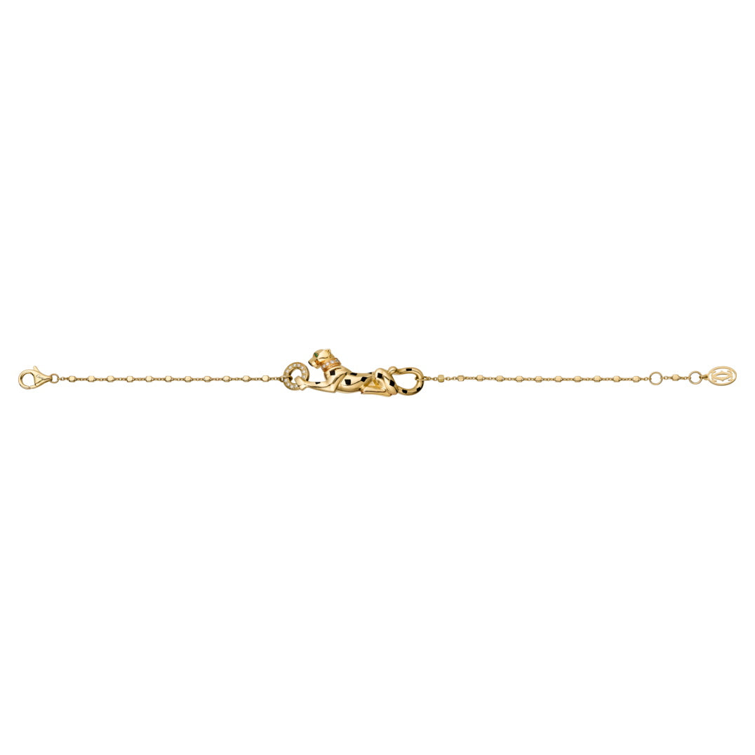 KDY-B6046516 sideways leopard bracelet