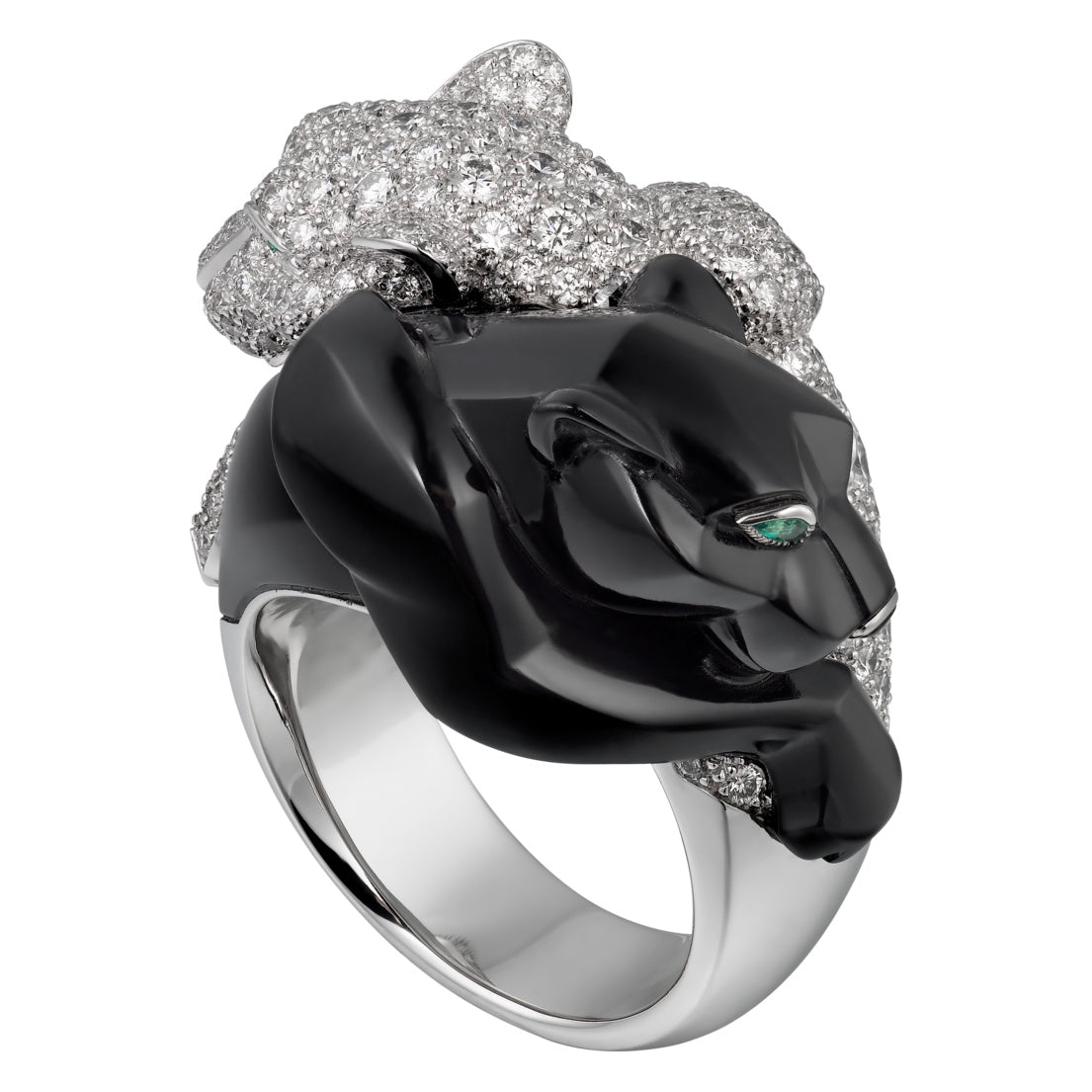 KDY-H4380800 double leopard ring