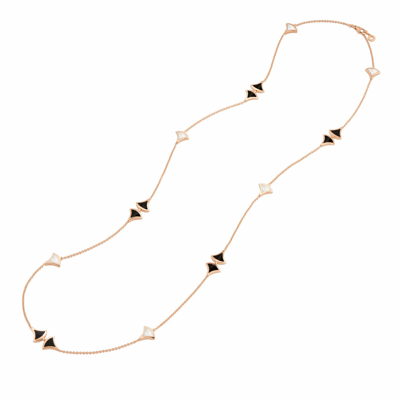 BGL-350739-CL857231 fan-shaped skirt fan large necklace