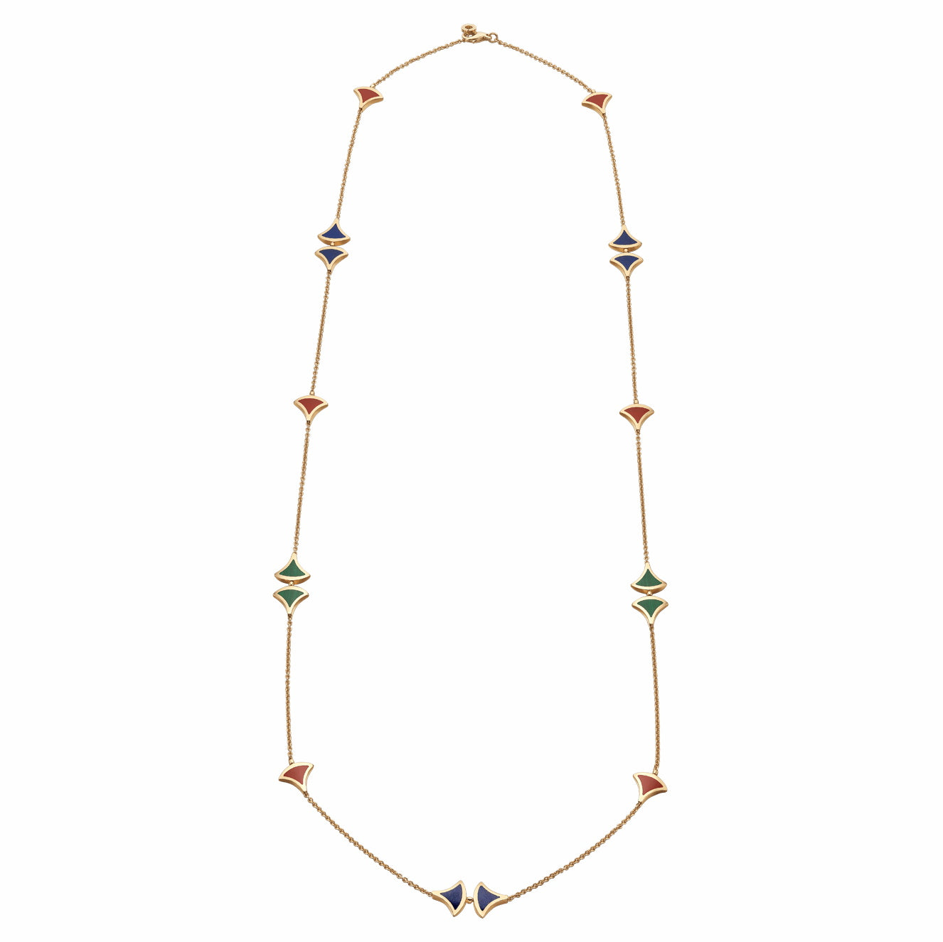 BGL-350739-CL857231 fan-shaped skirt fan large necklace