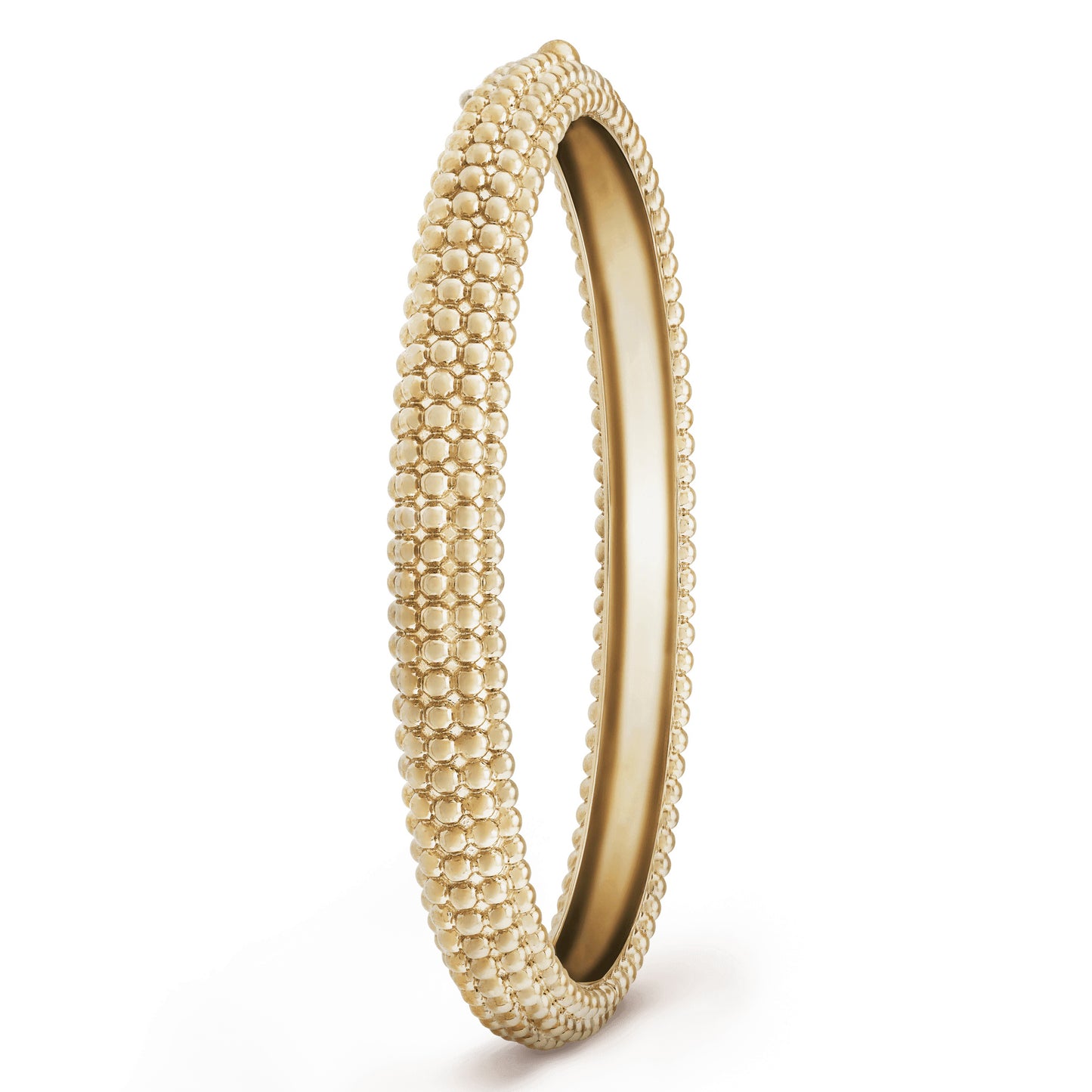 VCARP0X200 light gold beads 5 row bracelet 16#