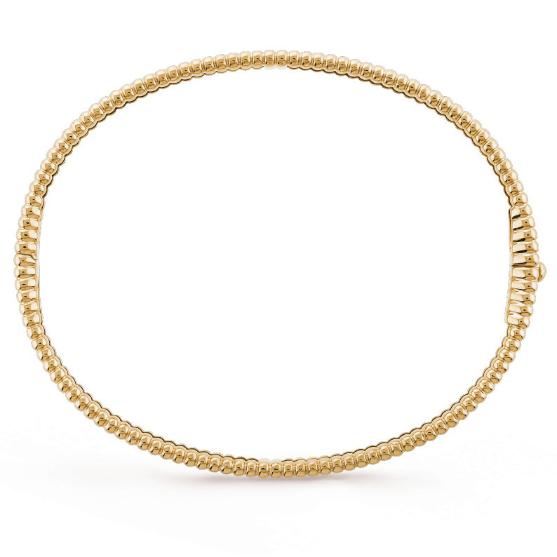VCARP3K700 guest version light gold bead bracelet 16#