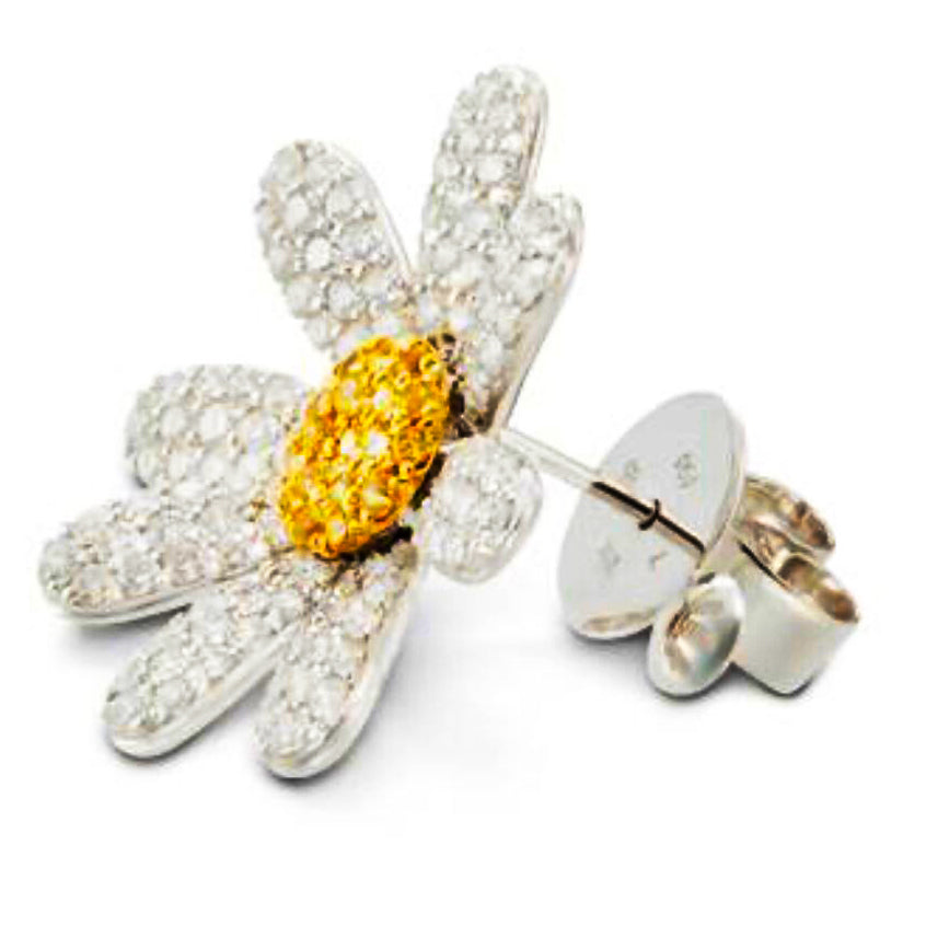 VCA71565580 sunflower earrings