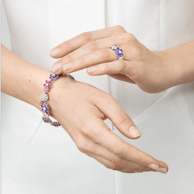 VCARP05C00 colorful plum blossom bracelet